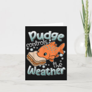 Pudge Controls The Weather Funny Shirt Womens Mens Card