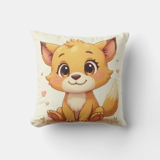 Puding throw pillow