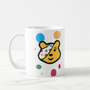 Pudsey Plush Spotty Day,Children In Need Coffee Mug