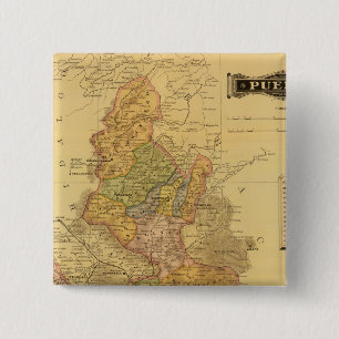 Puebla 2 Inch Square Button