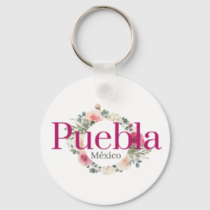 Puebla Mexico Travel Destination Bridesmaid  Keychain