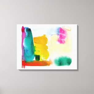 Pueblo Colorido Canvas Print
