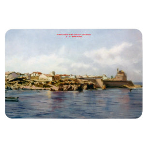 Pueblo costero/Pobo costeiro/Coastal town Magnet