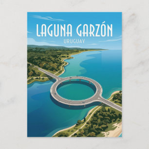Puente de Laguna Garzón Postcard
