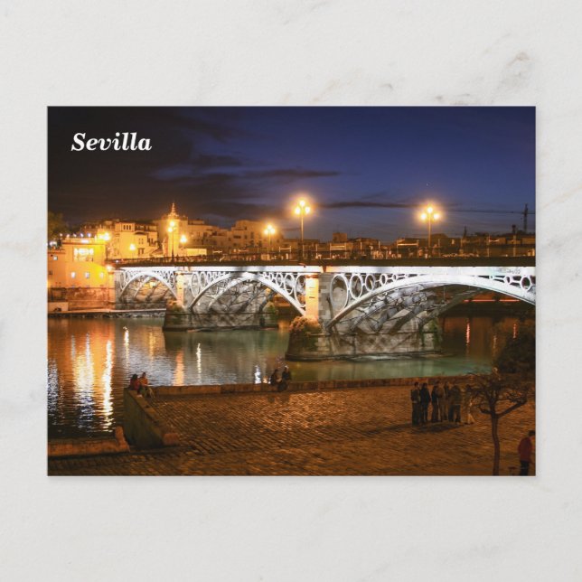 "Puente de Triana" Postcard (Front)
