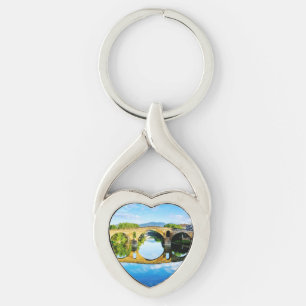 Puente La Reina Keychain