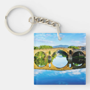 Puente La Reina Keychain