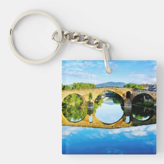 Puente La Reina Keychain (Front)