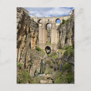 Puente Nuevo in Ronda Postcard