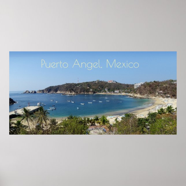 Puerto Angel, Mexico Poster (Front)