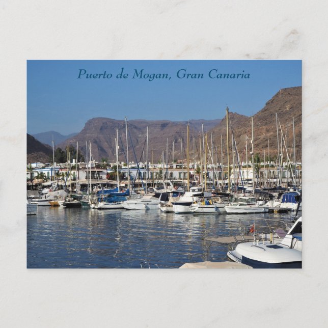Puerto de Mogan, Grande Canarie, Carte postale (Devant)