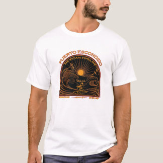 PUERTO ESCONDIDO MEXICAN SURFING T-Shirt