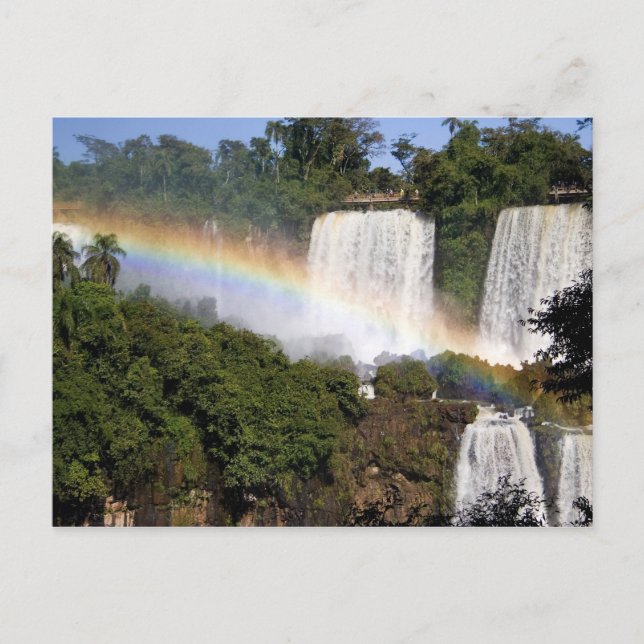 Puerto Iguazu, Argentina. The breathtaking Postcard (Front)