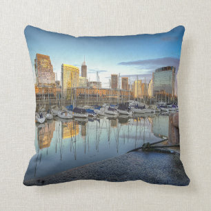 Puerto Madero Throw Pillow