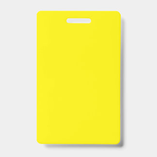 Puerto Paz - Driving Penalty Card (yellow) Badge
