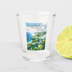 Puerto Plata Dominican Republic Shot Glass