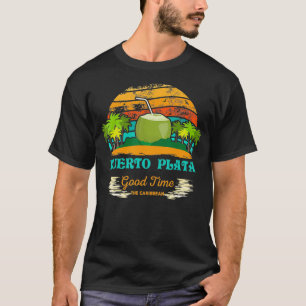 Puerto Plata Dominican Republic Travel Retro Souve T-Shirt