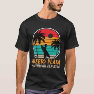 Puerto Plata Souvenir Dominican Republic Summer Va T-Shirt