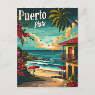 Puerto Plata: Tropical beach Postcard
