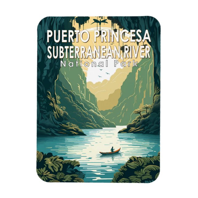 Puerto Princesa Subterranean River National Park Magnet (Vertical)