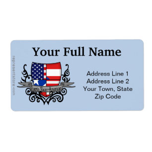 Puerto Rican-American Shield Flag