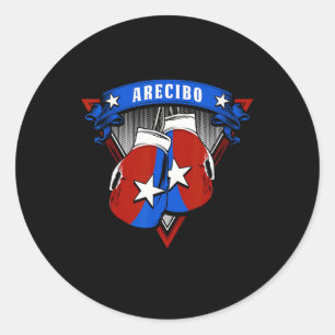 Puerto Rican Arecibo  Classic Round Sticker
