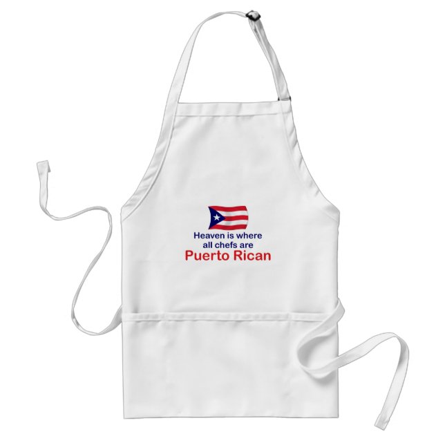 Puerto Rican Chefs Standard Apron (Front)