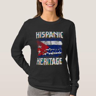 Puerto Rican Flag Hispanic Heritage Boricua Puerto T-Shirt