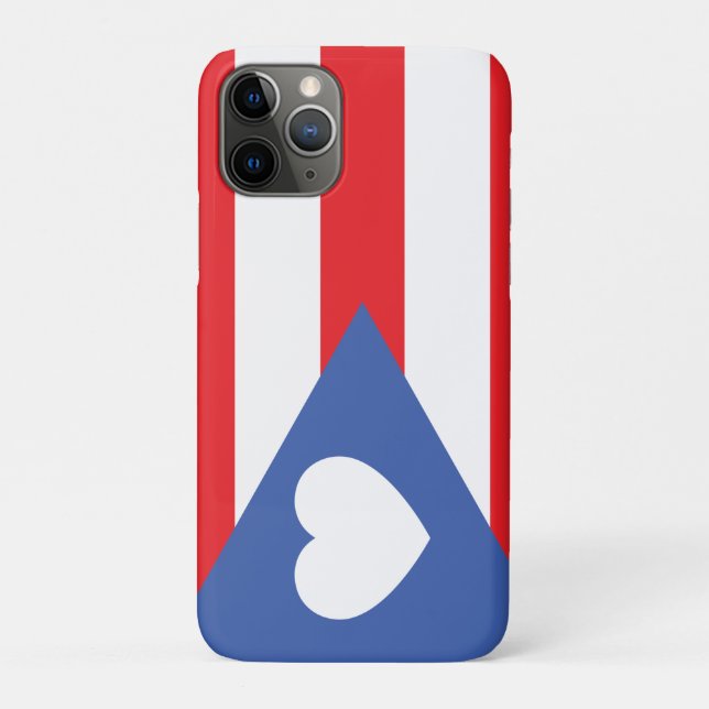Puerto Rican Flag Phone Case (Back)