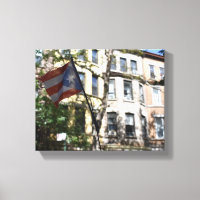 Puerto Rican Flag Upper West Side New York City NY