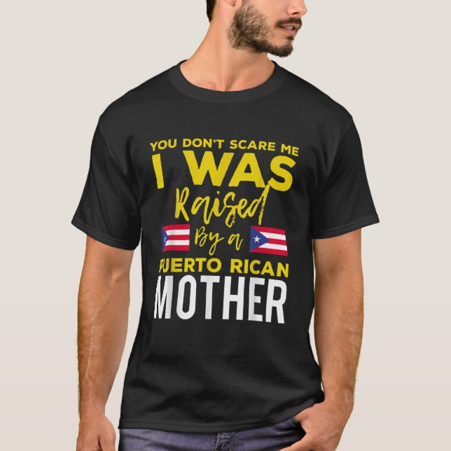 Puerto Rican Joke Quote Puerto Rico Pride T-Shirt (Front)