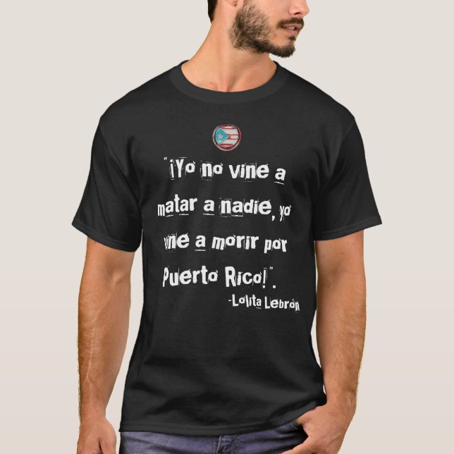 Puerto Rican Phrases T-Shirt (Front)