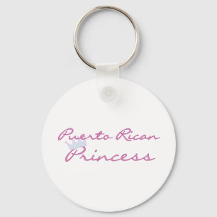 Puerto Rican Princess Keychain