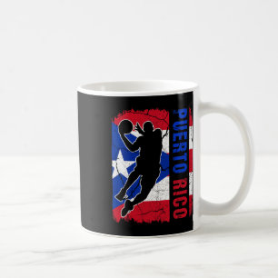 Puerto Rican Sketll Player Puerto Rico Flag Sketll Coffee Mug