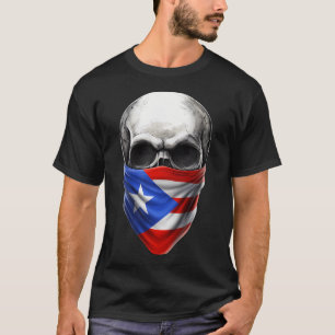 Puerto Rican Skull T-Shirt