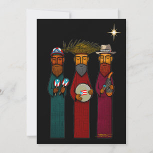 Puerto Rican Three Wise Men – Parranda Holiday Card