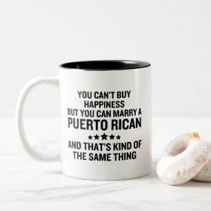 Puerto Rican Two-Tone Coffee Mug