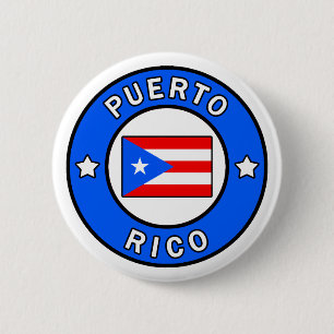 Puerto Rico 2 Inch Round Button