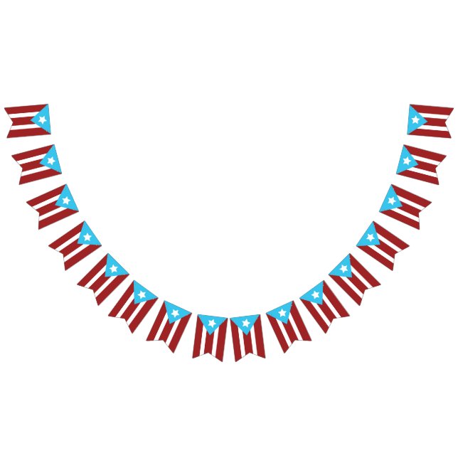 Puerto Rico Bunting Flags (All)