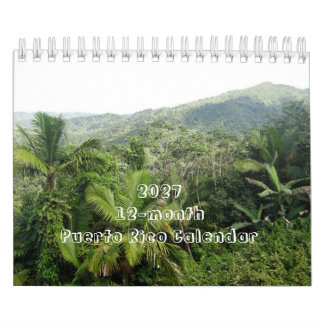 Puerto Rico - by Galina - Calendar