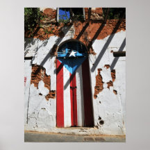 Puerto rico  colour flag