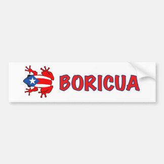 Puerto Rico - Coqui - Boricua Sticker