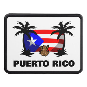 Puerto Rico Coqui Frog Travel Trailer Hitch Cover