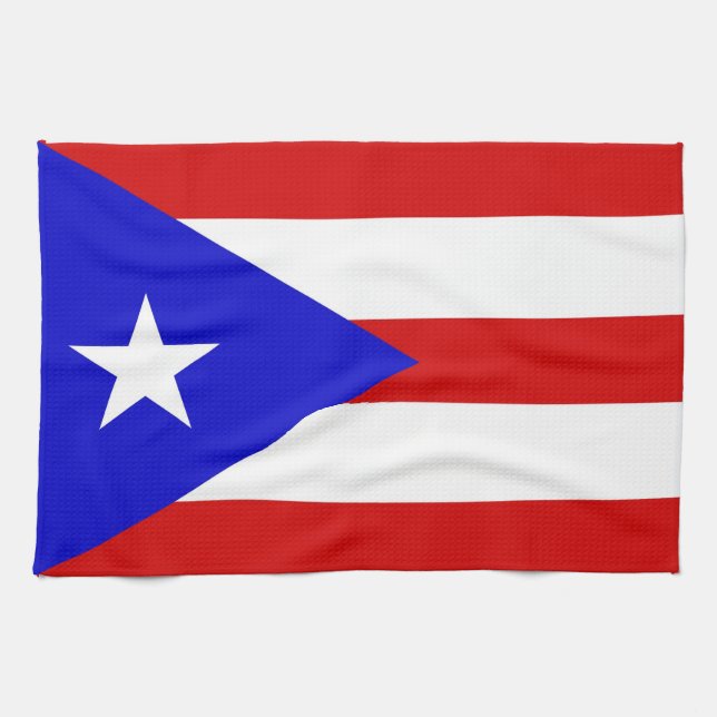puerto rico country flag towel (Horizontal)