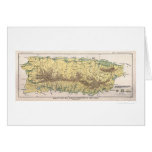 Puerto Rico Crop Map 1899