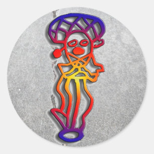Puerto Rico - dancer sticker