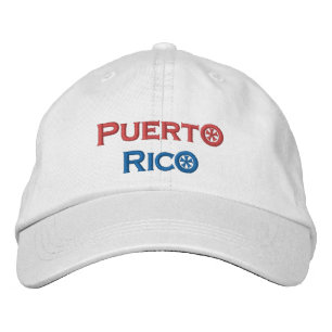 Puerto Rico Embroidered Baseball Hat