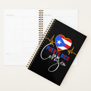 Puerto Rico en mi Corazon Puerto Rican Pride Planner