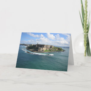 Puerto RIco Feliz Navidad Christmas card