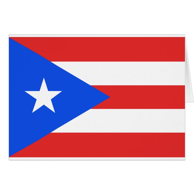 Puerto Rico Flag (Front Horizontal)